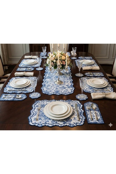 Sfr Home by FİSKOS طقم سونوم 19 قطعة طقم أدوات مائدة أمريكي