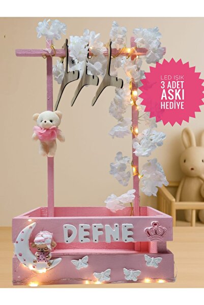 glow moon 40 Kırk Uçurma Sepeti Bebek Hediye Sepeti teyze-Hala Sepeti babysho...