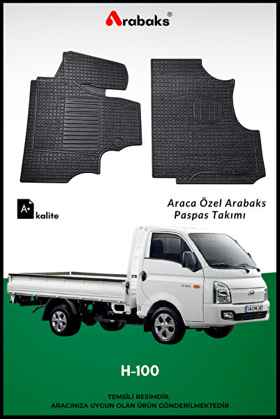 Arabaks H-100 Ticari Paspas Takımı Araca Özel (DAYANIKLI MALZEME,)