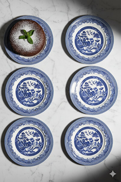 Home فريديم بورسلين طبق كيك 6 قطع 20 سم