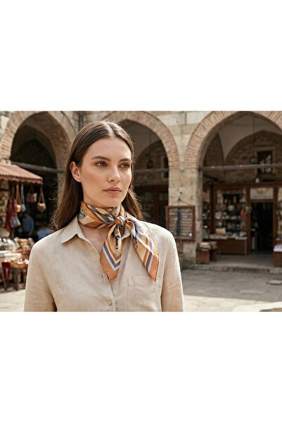 tuaipek Horse Icons Desen 55x55cm Bandana/Fular