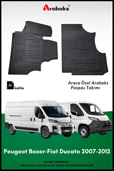 Arabaks Peugeot Boxer-Fiat Ducato 2007-2012 Ticari Paspas Takımı Araca Özel (...