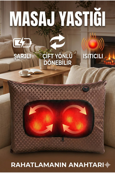 firststore Şarjlı Masaj Yastığı
