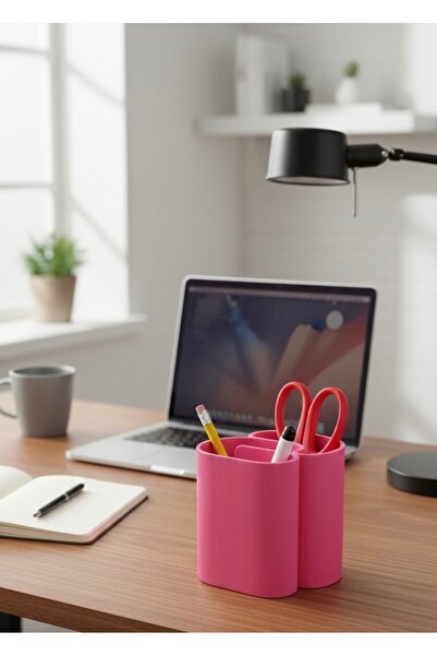 Vescarri منظم صغير بتصميم متموج - منظم سطح المكتب على شكل متموج