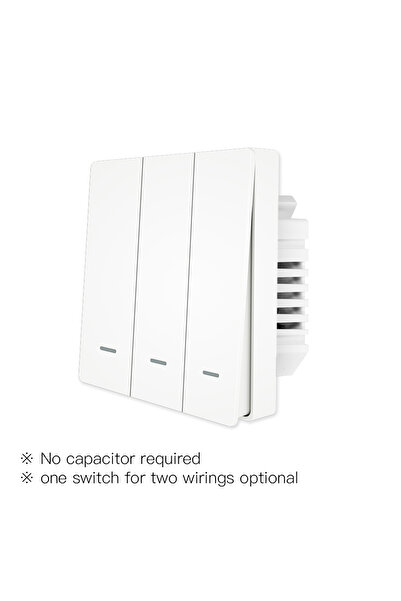 Choice5 مفتاح إضاءة ذكي ثلاثي العصابات من MoesHouse Tuya ZigBee بدون سلك محاي...