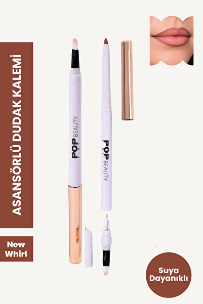 POP Beauty Dudak Kalemi, Suya Dayanıklı, Asansörlü, Waterproof Lıplıner- New ...