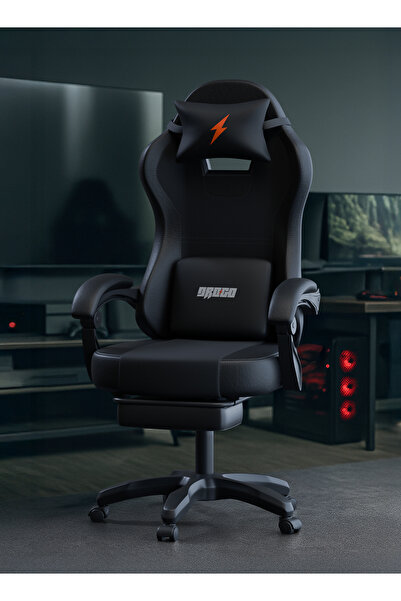 DROGO كرسي ألعاب مريح مزود بمسند للقدمين، ومسند ذراع قابل للتعديل، ومسند ظهر ...