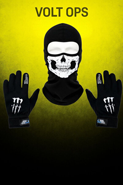 Mustran قفازات شتوية للدراجات النارية من تاكتيكال سكل مكونة من قطعتين مقاس L-...