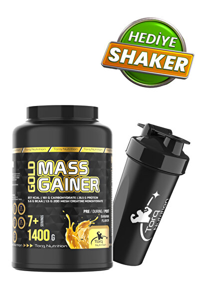Torq Nutrition Gold Mass Gainer Karbonhidrat Tozu 1400 gr - Muz