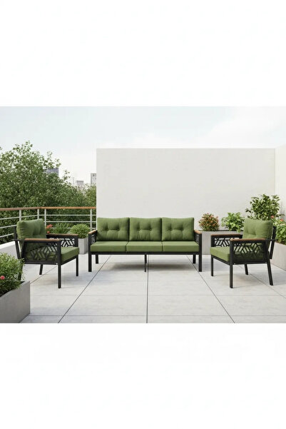adımshops 3+1+1 MELİSA Balkon-bahçe-kafe Çay Seti Koltuk Oturma Takımı-oturma...