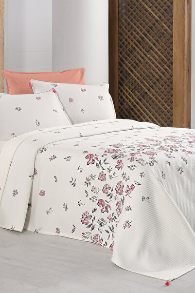 Sarev Saira Ecru - Double 100% Cotton Pique Set