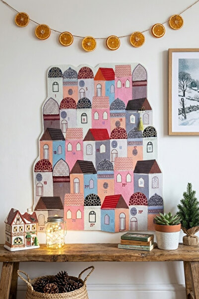 Islamic Gift Ramadan Calendar and Pouch - Felt Calendar for Children