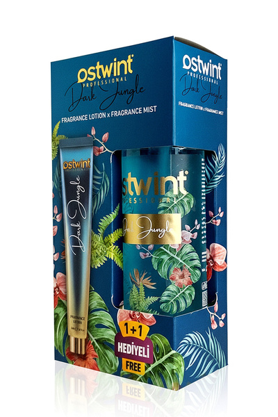 Ostwint Dark Jungle Vücut Spreyi 200ml & Vücut Kremi 50ml Set - Doğanın Egzot...