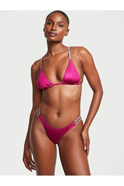 Victoria's Secret Işıltılı Çift Askılı Brazilian Bikini Altı