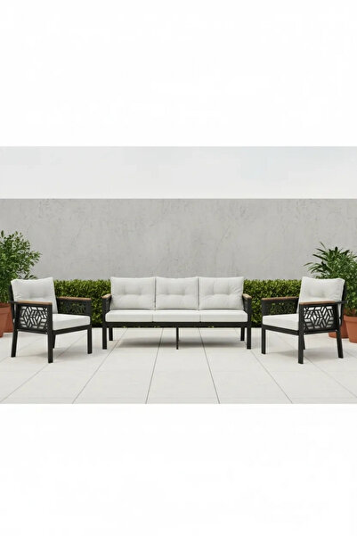 adımshops 3+1+1 MELİSA Balkon-bahçe-kafe Çay Seti Koltuk Oturma Takımı-oturma...