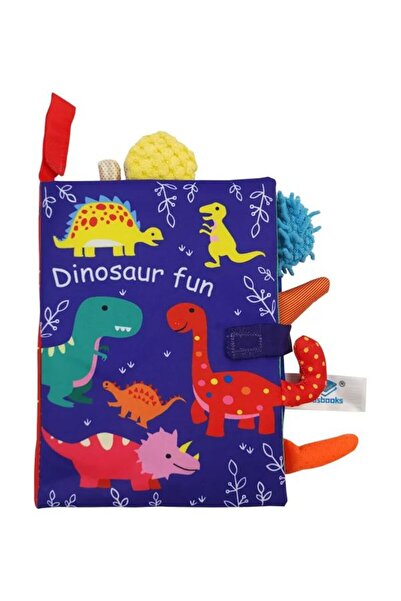 choice2 لعبة خشخيشة للأطفال من عمر 0 إلى 36 شهرًا على شكل ديناصور، كتاب قماشي...