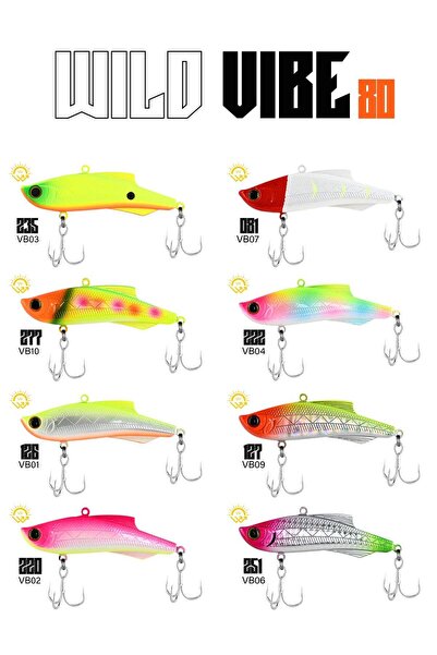 Fujin Wild Vibe 80S 27gr Sinking Vibrasyon Suni Yem
