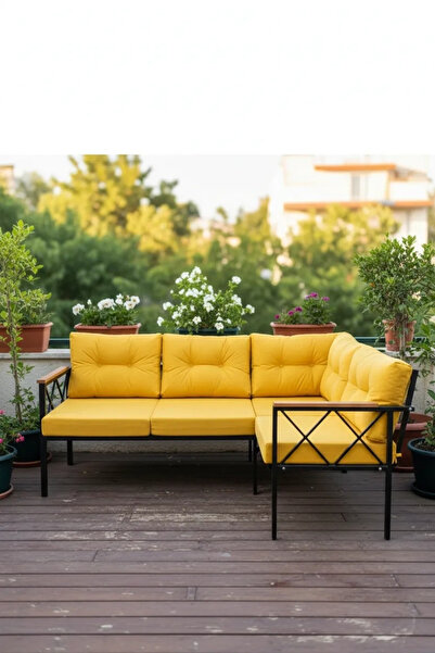 adımshops Köşe Koltuk Takımı ,2 2, Balkon-bahçe-kafe-çay Seti-koltuk Takımı-o...