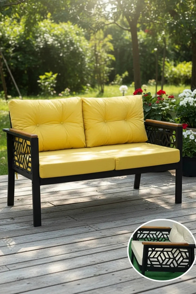 adımshops MELİSA Balkon-bahçe-kafe Çay Seti Koltuk Oturma Takımı-oturma Grubu...