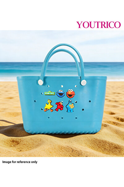 Youtrico مجموعة تعليقات كرتونية لطيفة - زينة على شكل شبشب وحقائب شاطئ