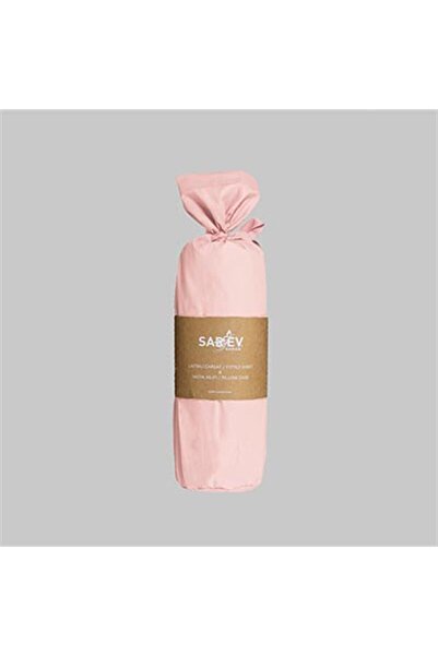 Sarev Double Fitted Sheet Set Pink 160x200cm
