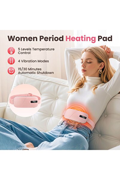 Unbranded/Generic Portable Menstrual Heating Pad for Period Pain Relief Elect...