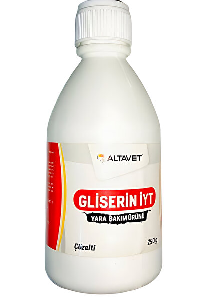 ALTAVET Gliserin İyot – Hayvanlar İçin Ağız ve Diş Eti Bakım Ürünü 250 gr