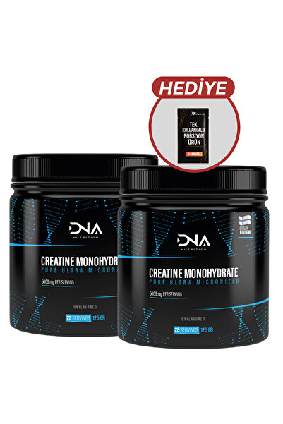 Dna Nutrition Creatine 125gr X 2 Adet (TOPLAM 250GR - 50 SERVİS)