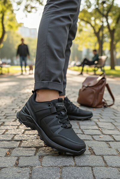 enoch أحذية إينوك للرجال للمشي لمسافات طويلة في الهواء الطلق - أحذية مشي بنعل...