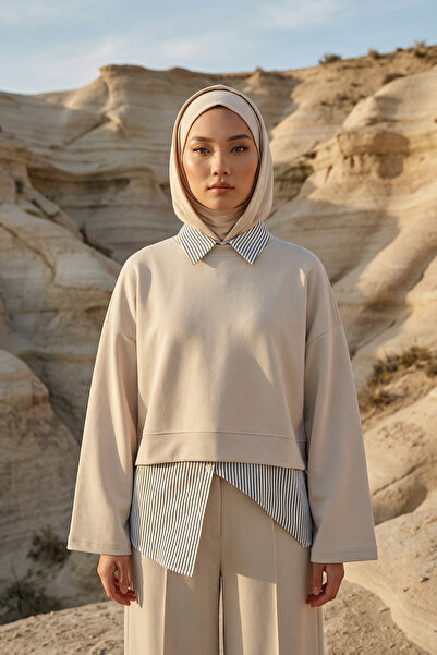 Aisha's Design Γυναικείο έτοιμο καπό τεσσάρων εποχών με κουκούλα και κάλυψη, ...