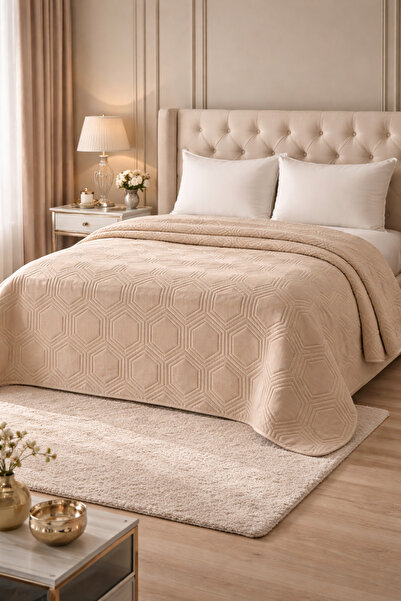 Özdilek Μοντέρνα Art Deco Διπλή Κουβέρτα 220x240