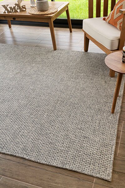 Konfor Halı Rusticana 3103 Natural Jute Carpet Modern Knitted Rug