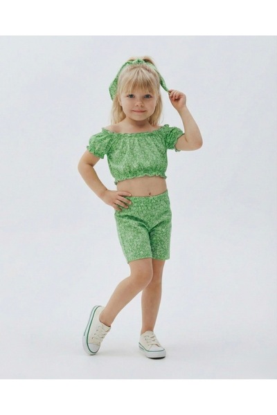 rg kidsstore Dečija traka za glavu, Cvetni dezen 100% pamuk kratke hlače-maji...