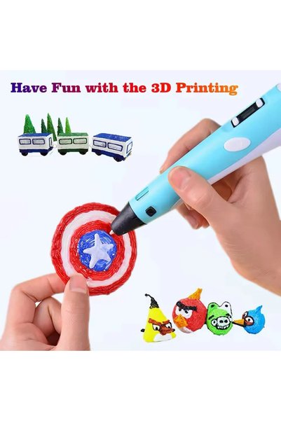earss 3D Pen Professional – Advanced 3D Printing Drawing Pen with 3 × 1.75mm ABS/PLA Filaments