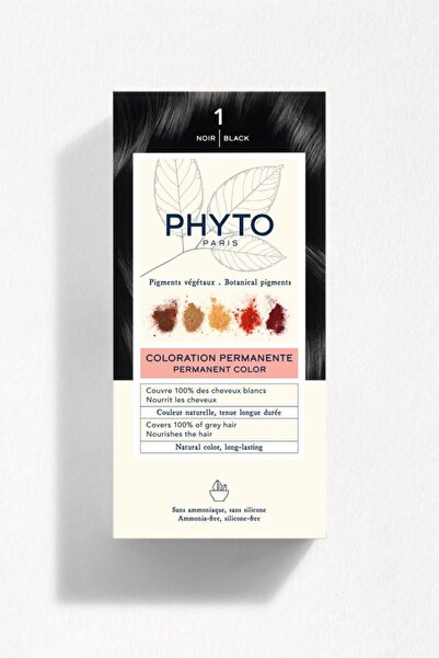 Phyto Phytocolor Bitkisel Saç Boyası ''1 Siyah''