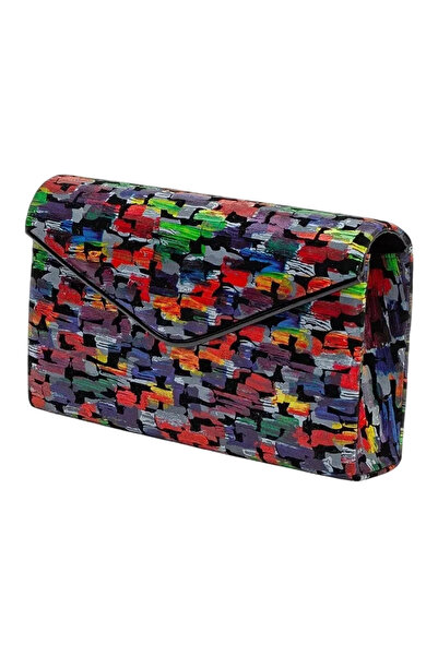 Lively Stylish Geantă portofoliu italiană, colorată și elegantă, cu curea de ...