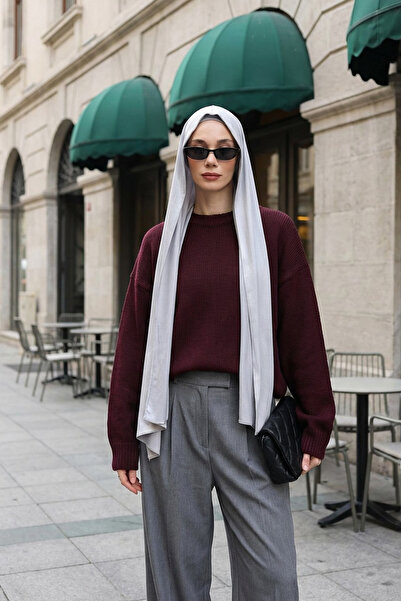 Aisha's Design Combed Cotton Boneli Ready-Made Combed Cotton Hooded Shawl Two...