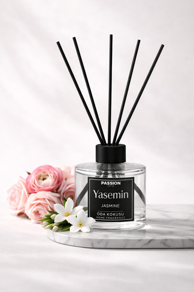 LE PASSİON PERFUME Yasemin Kokulu Bambu Çubuklu Oda Kokusu Kalıcı Ev & Banyo ...