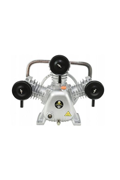 VERKE Cap compresor de aer cu 3 cilindri, motor pentru compresor, 3kW 360l/min