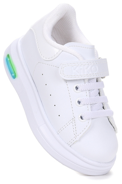 Kiko Kids أحذية رياضية للفتيات الصغيرات من تينسا ديلي فيلكرو المضيئة