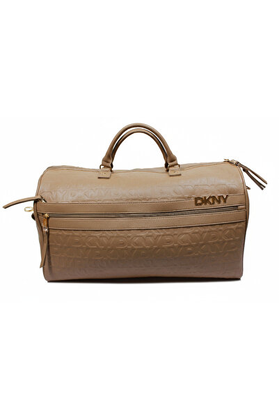 Dkny Vertical Embossed Duffle Bag for Unisex | Ultra Lightweight Wheels