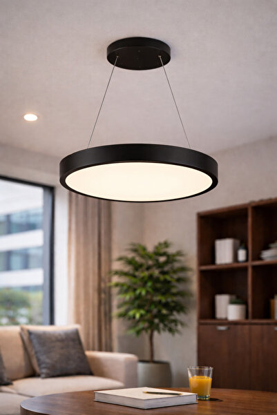 dizano Modern Daire LED Aydınlatma 40cm 4000K Günışığı, Salon ve Ofis, Sıva Ü...