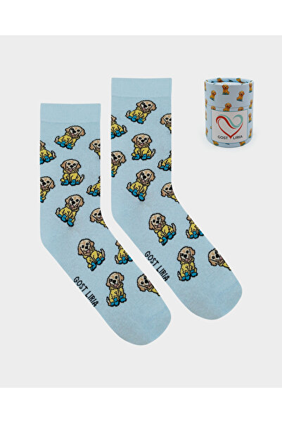 GOST LİRİA Cute Dog Socks – Patterned Unisex Socks
