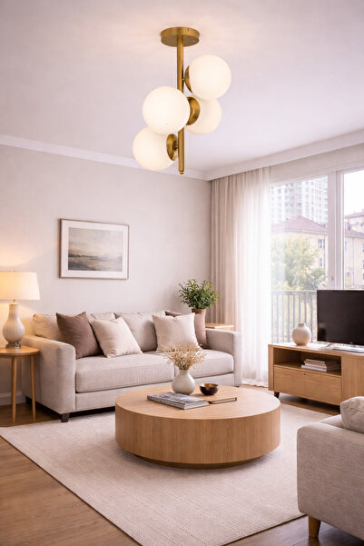 Apliqa Lustra HubRom, UZEL 3588-04-FR 40x60 cm 4xE27-60W Antiq