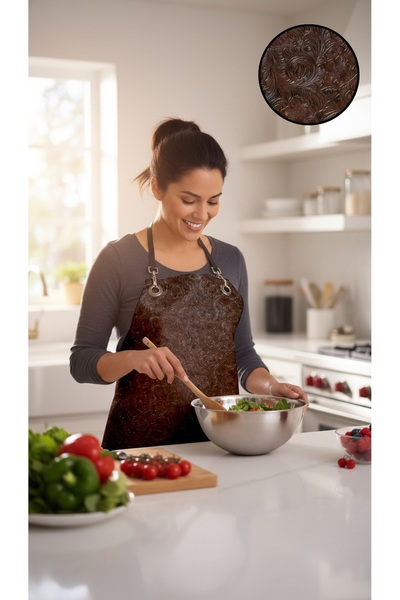 PALS TEKSTİL Pals Tekstil Mutfak Aşçı Önlüğü Vegan Suni Deri