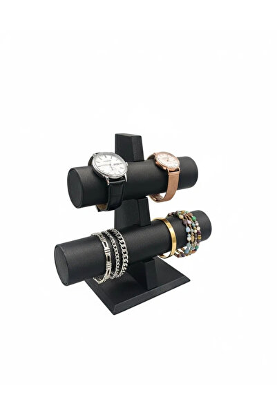 MeGass Dekor Domestic Production Luxury İmera Leather Fabric Black Color Leng...