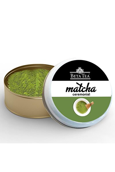 Beta Tea Beta Ceremonial Matcha Yeşil Çay 25 g - Metal Ambalaj