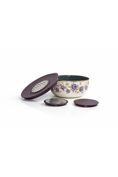 PR HOME Fiorella 5 Piece Grater Mixing Bowl / Storage Bowl Large Size