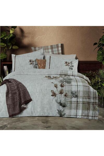 Sarev Frances Single 100% Cotton Double-Sided Duvet Cover Set