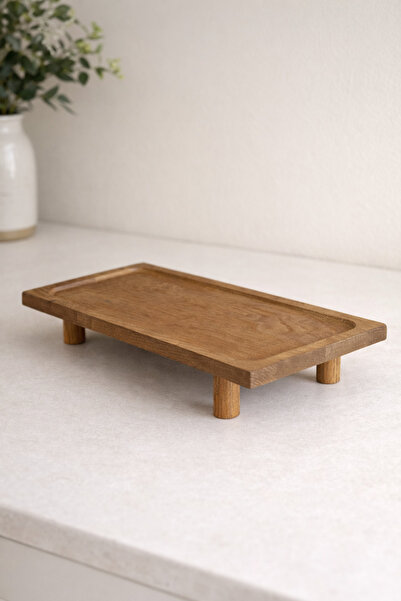 Mottogo Rectangular Wooden Riser Stand - Presentation Stand - 33 X 16 X 6.5 cm